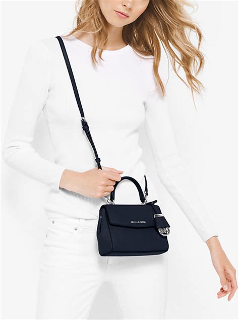 ichael michael kors extra 25 off saffiano leather 3-in-1 crossbody|michael kors leather crossbody.